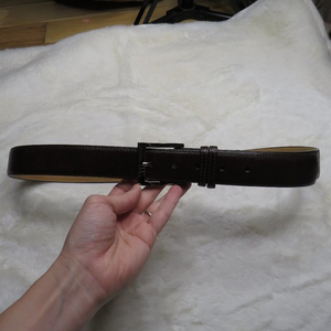 W.Kleinberg leather basic dress belt‎